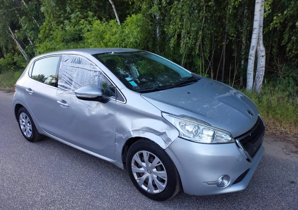 Peugeot 208 cena 14800 przebieg: 177547, rok produkcji 2015 z Turek małe 106